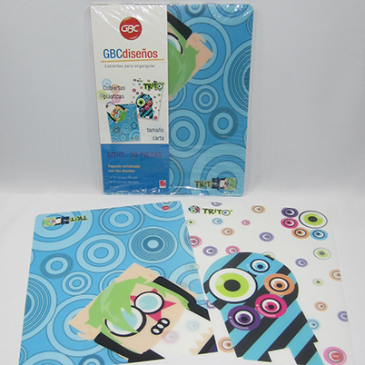 PASTA DISEÑO TRITO T/CTA C/20 MX70073 GBC DESCONTINUADO     