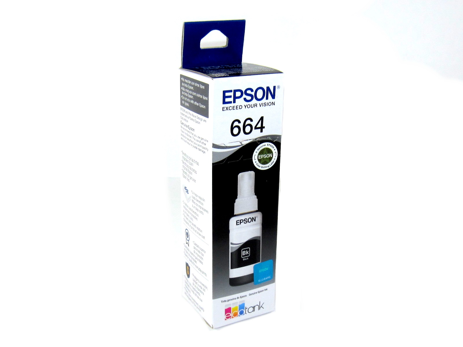 TINTA EPSON 664 T664120-AL NEGRA L200                       