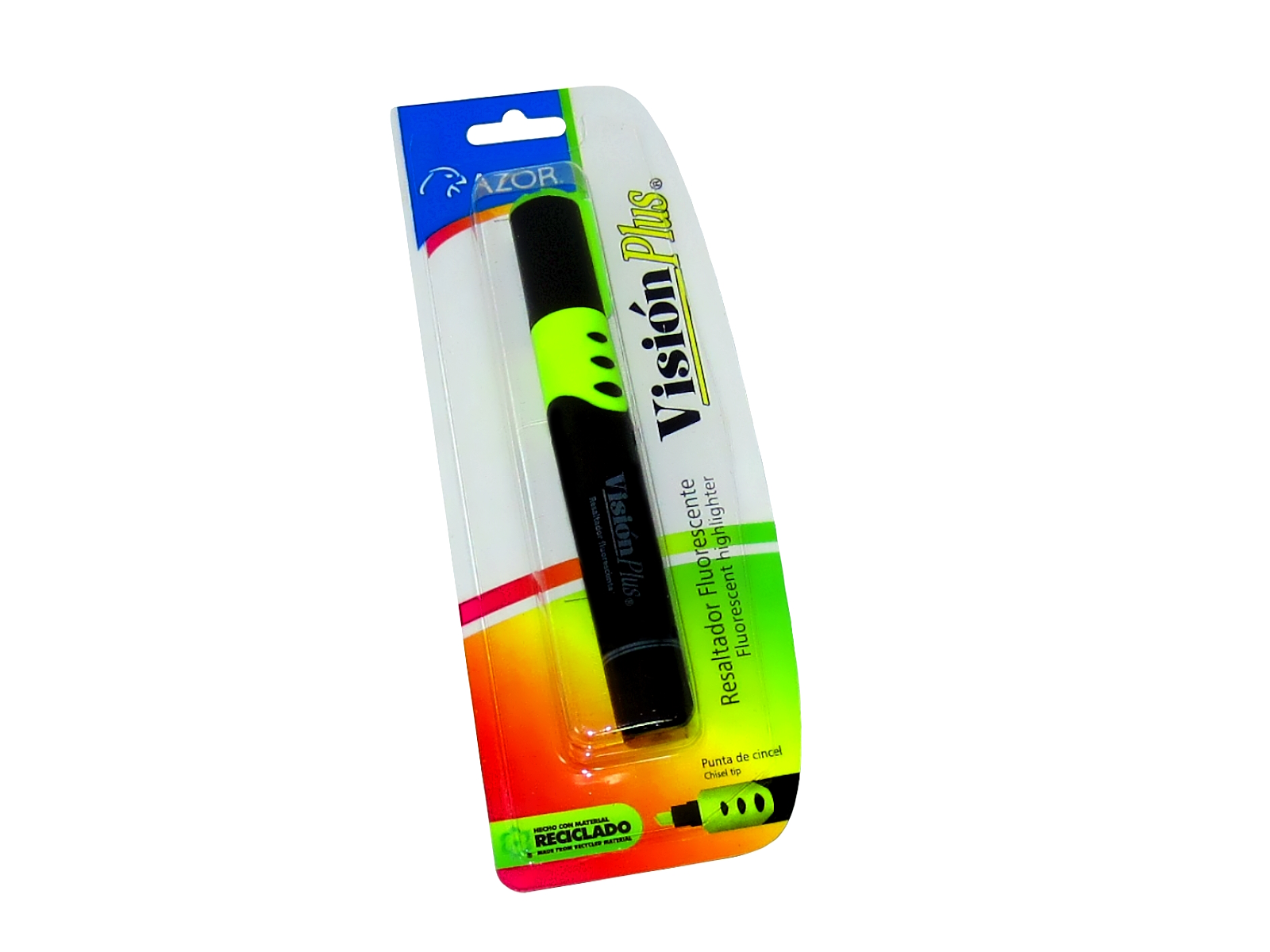 MARCADOR FLUORESCENTE VISION AMARILLO C/1 2610AM            