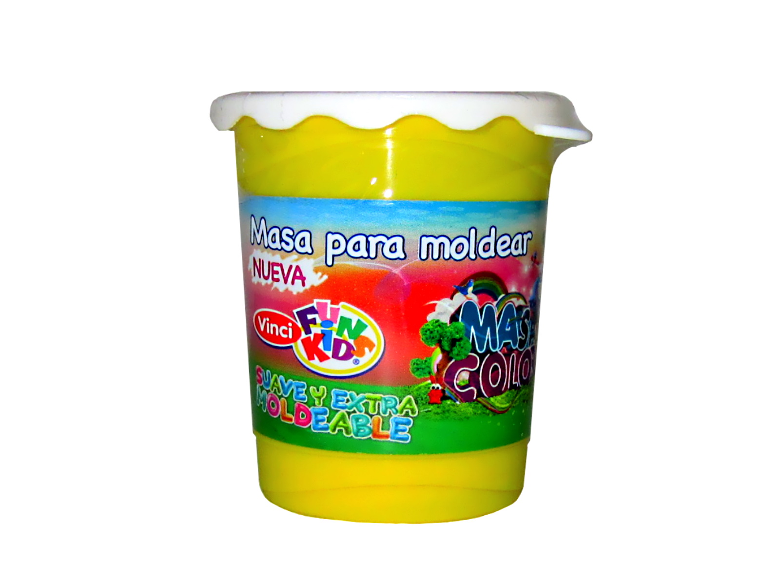 MASA VINCI FUN KIDS 140 G BLANCO                            