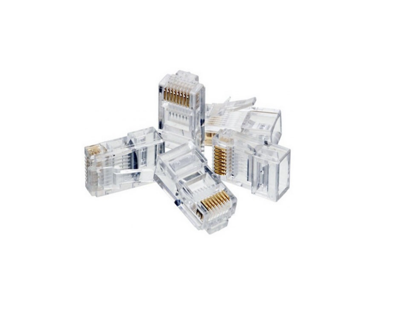 PLUG RJ45 CAT 6 UTP MULTIFILAR 100 PZAS INTELLINET 502344   