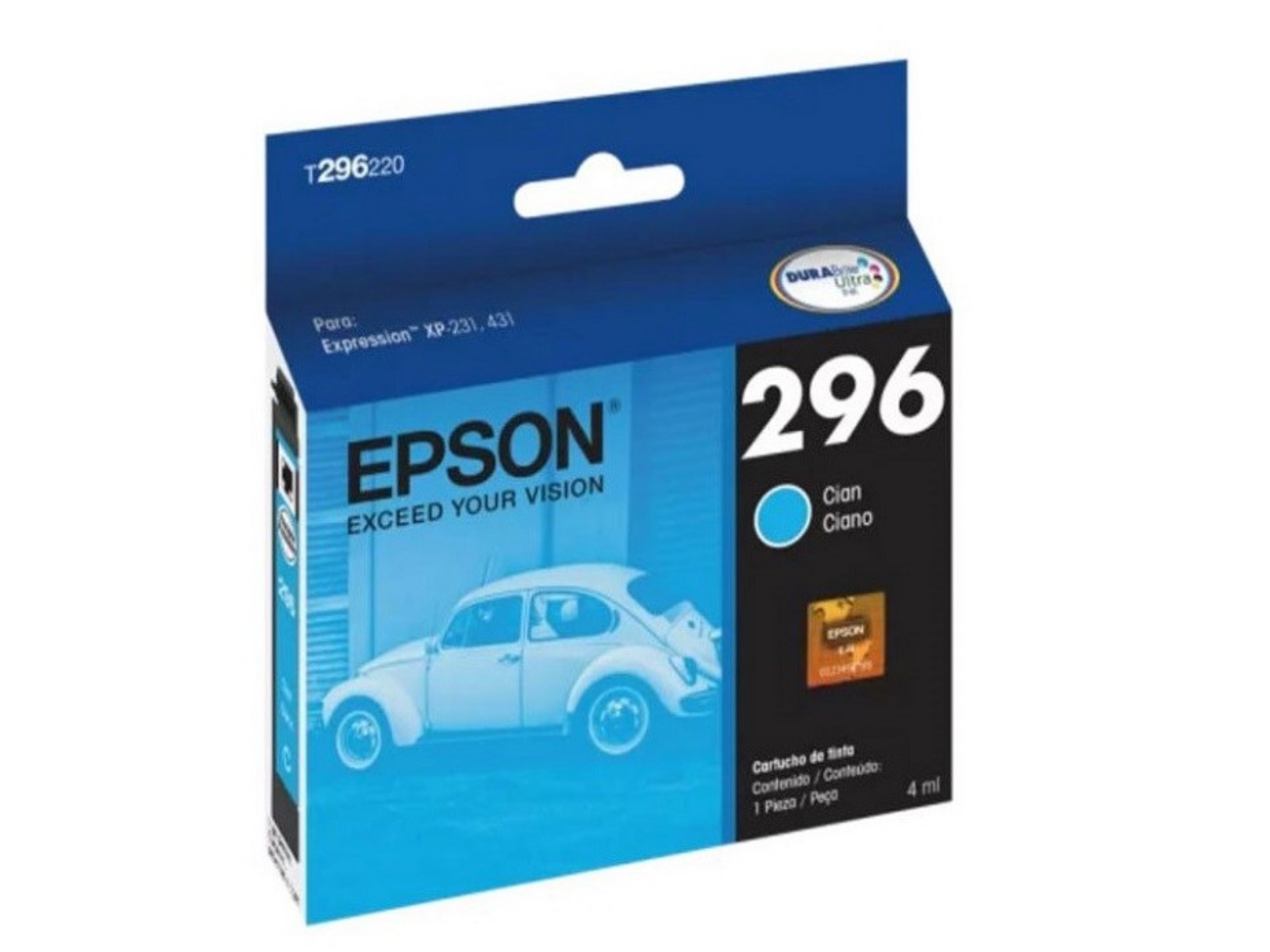 TINTA EPSON CYAN XP231/XP431  T296220-AL                    