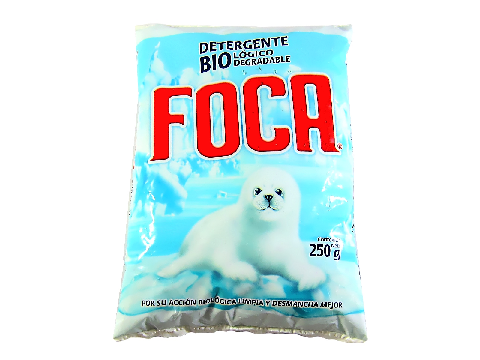 JABON EN POLVO FOCA DE 250GRS                               