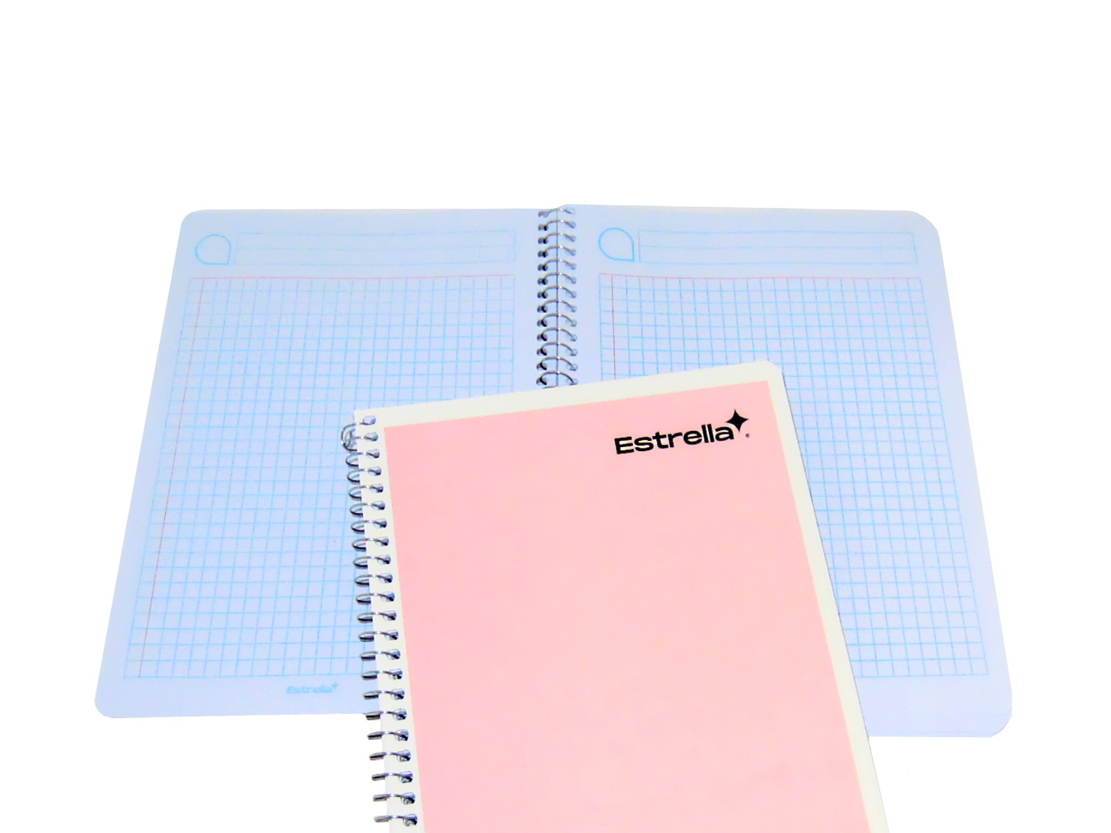 CUADERNO FORMA FRANCESA 5MM 100 HJS ESTRELLA 0186           