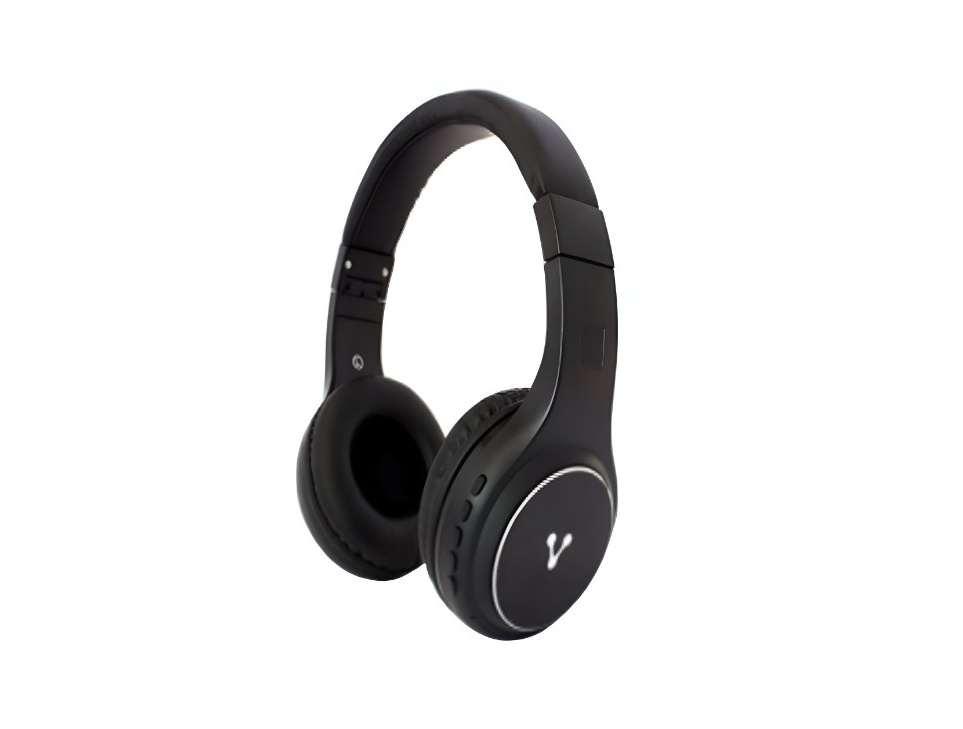 DIADEMA HPB-300 BLUETOOTH / FM / MSD PLEGABLE NEGRA VORAGO  