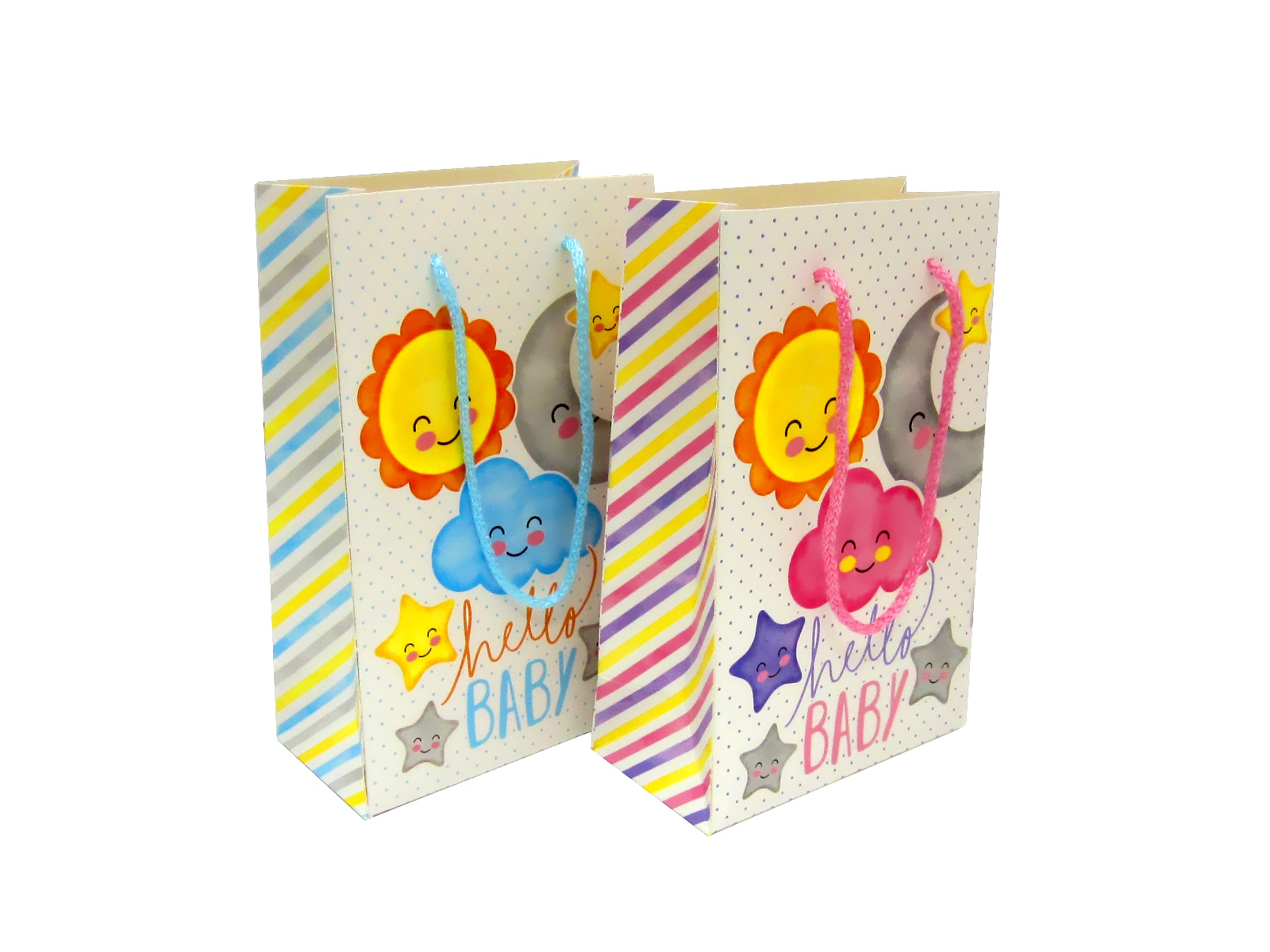 BOLSA REGALO CHICA NUBECITAS NIÑO MODELO 5038               