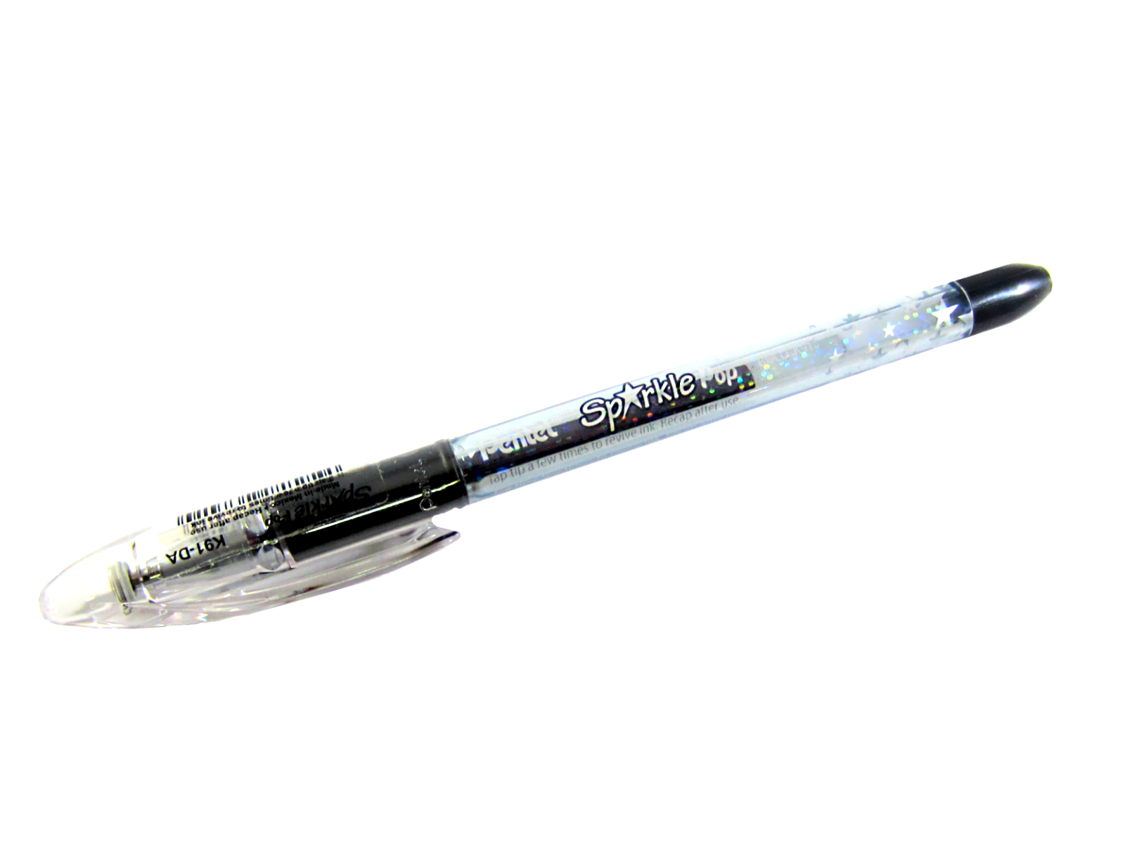 BOLIGRAFO GEL SPARKLE POP TINTA NEGRA Y ROJA K91-DA PENTEL  