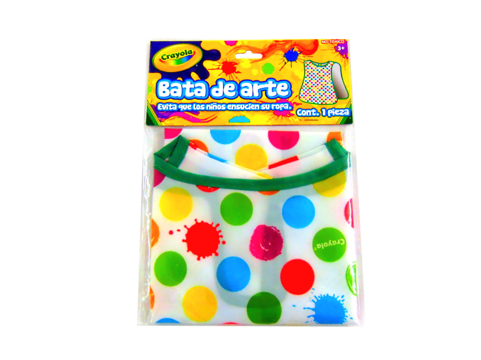 BATA DE ARTE P/NIÑOS CRAYOLA                                