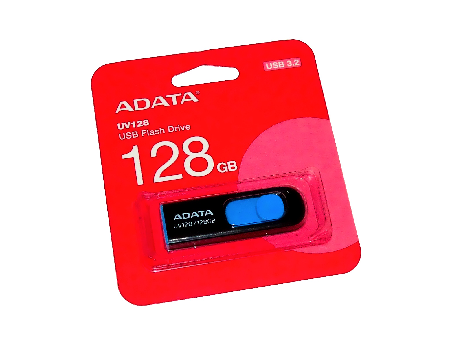 MEMORIA USB 128GB ADATA AUV128-128G NEGRO / AZUL            