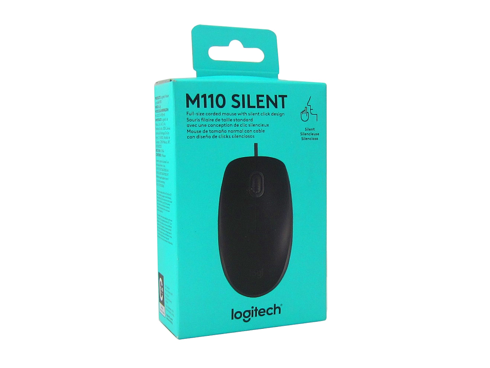 MOUSE USB NEGRO M110 LOGITECH                               