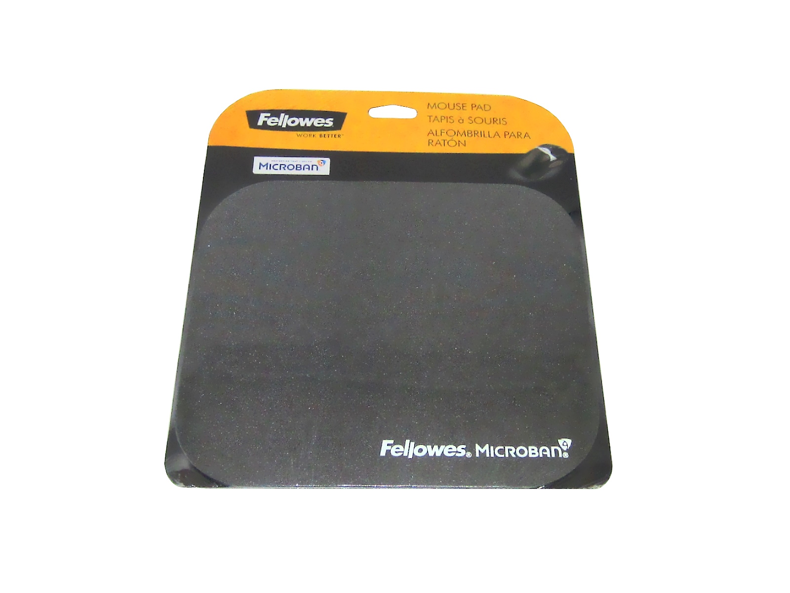 MOUSE PAD GRIS CON MICROBAN FELLOWES                        