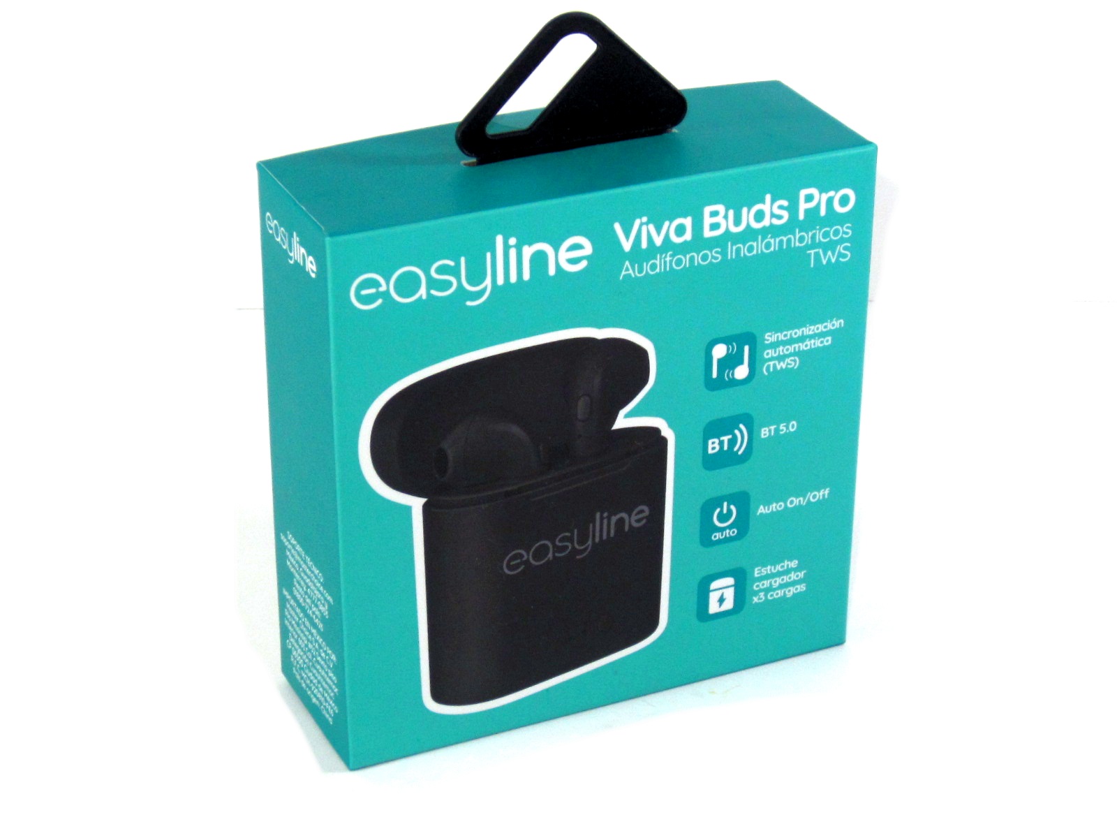 AUDÍFONOS INALÁMBRICO EASY LINE TWS VIVA BUD NEGRO EL-995487