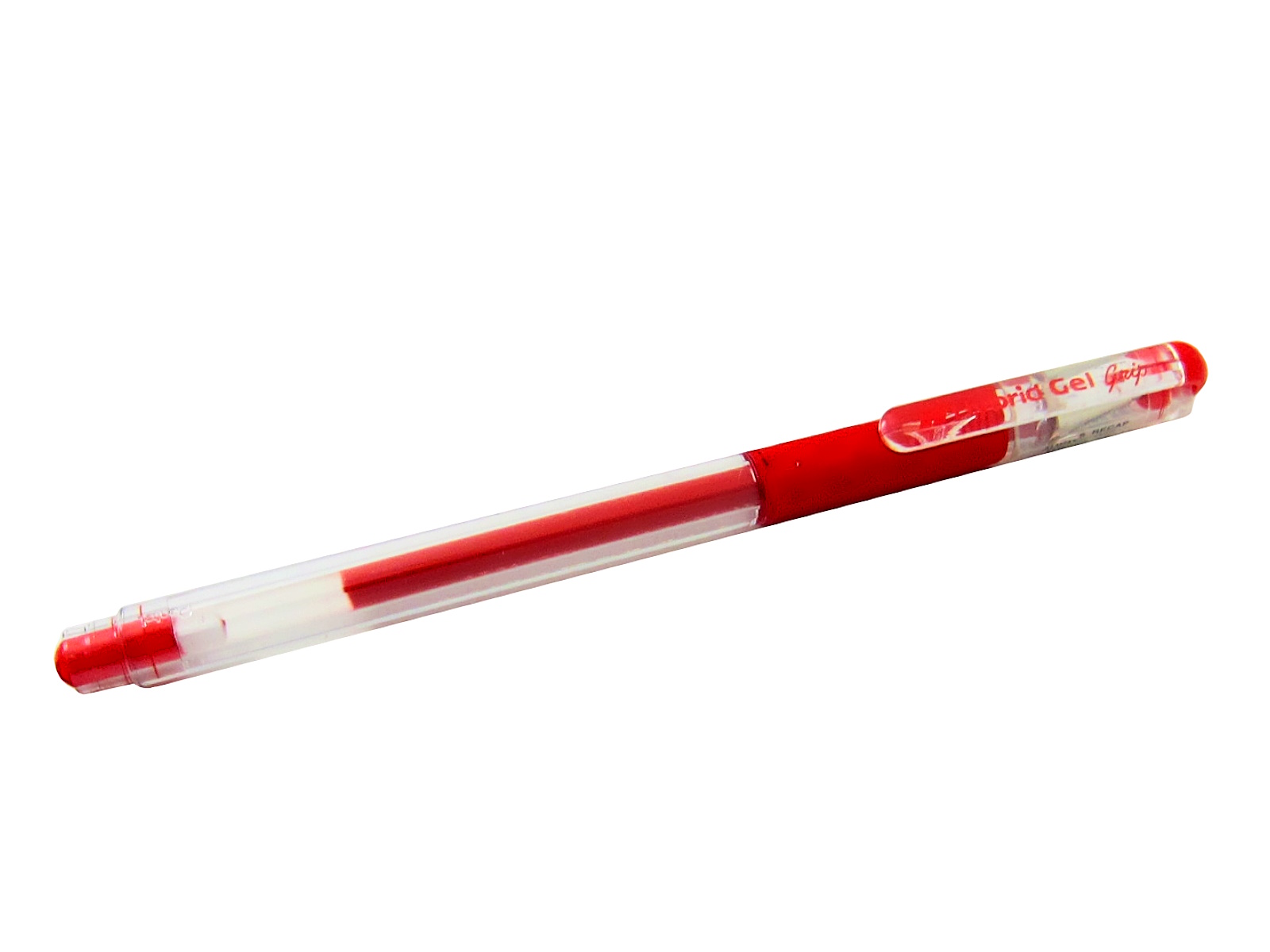 BOLIGRAFO HYBRID GEL GRIP ROJO K116-A PENTEL                