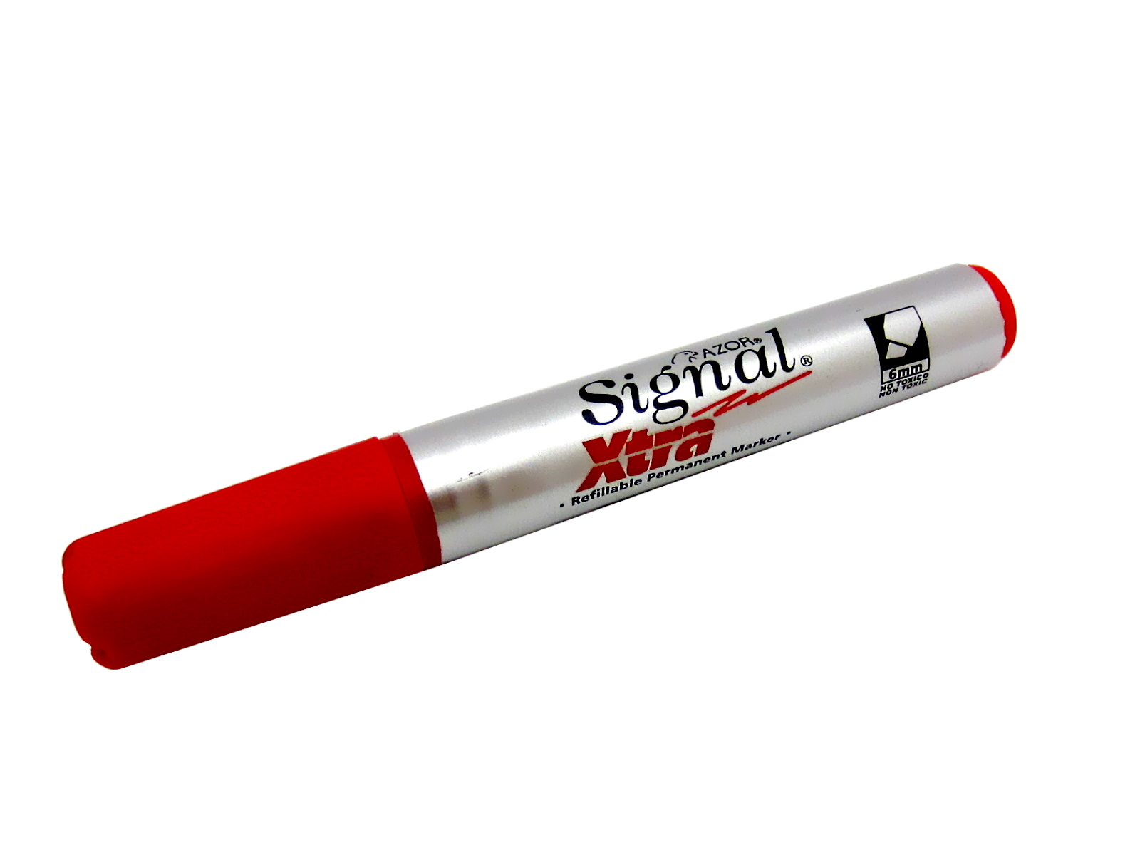 MARCADOR PERMANENTE BARRIL PLAST XTRA SIGNAL RJO 40002 AZOR 