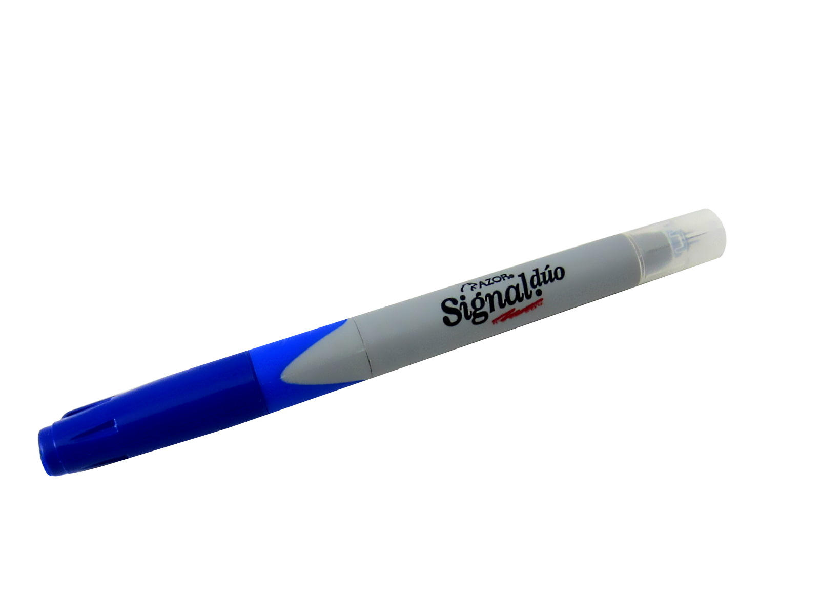 MARCADOR SIGNAL DUO AZUL P/ULTRAFINO Y FINO 3300A           