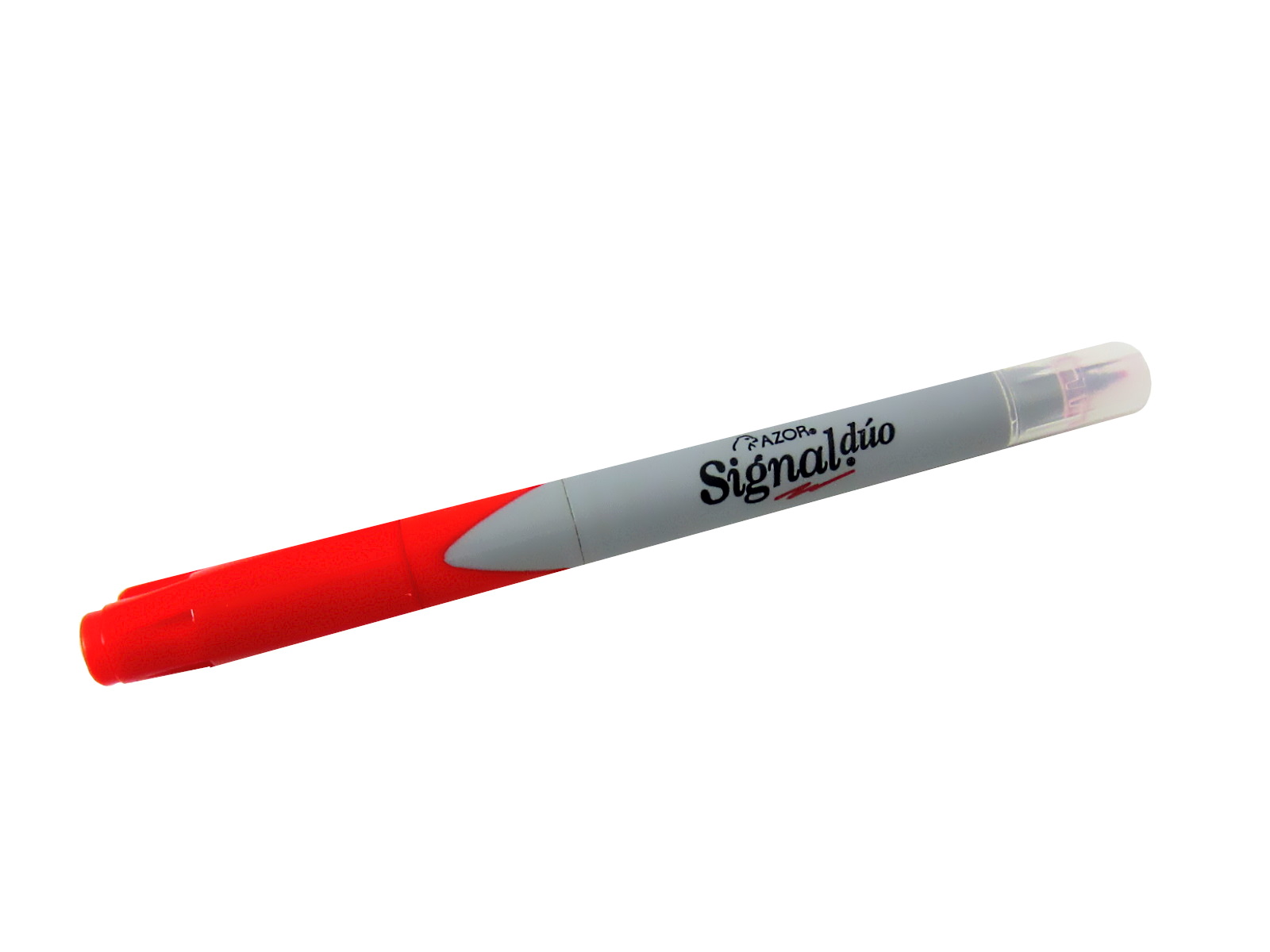 MARCADOR SIGNAL DUO ROJO P/ULTRAFINO Y FINO 3300R           