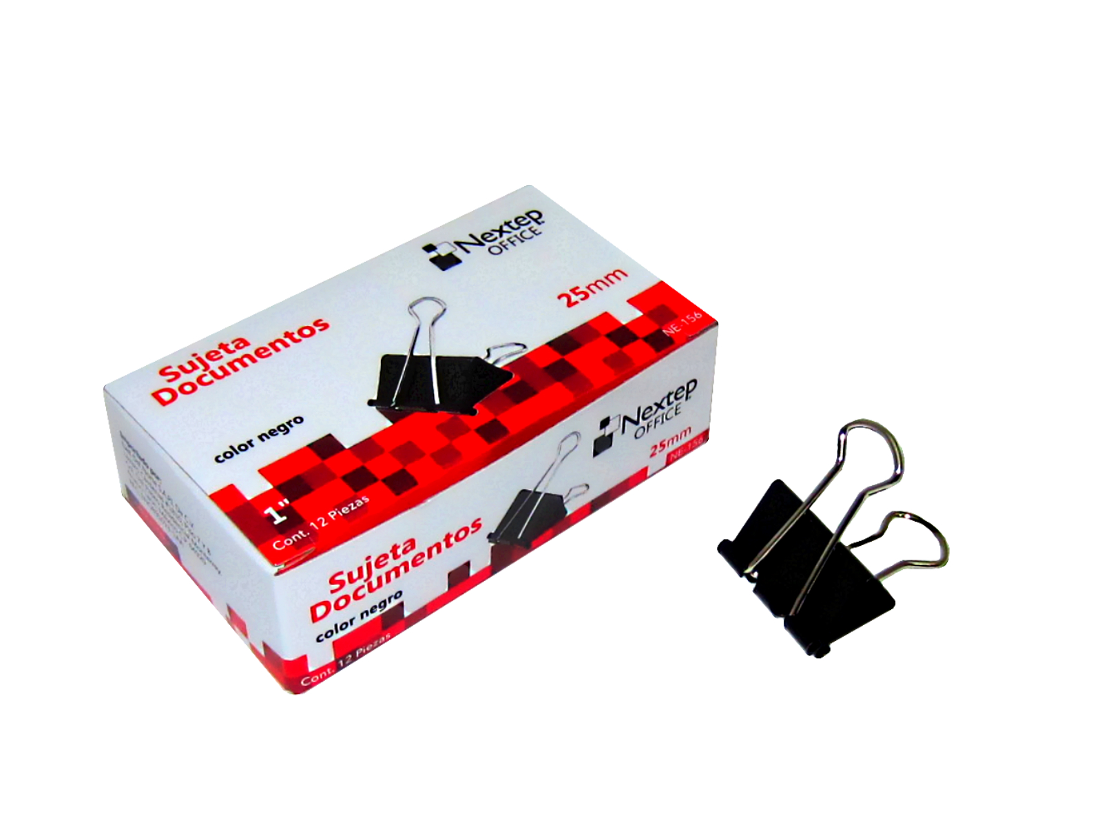 BROCHE SUJETA DOCUMENTOS NEXTEP 25MM(1