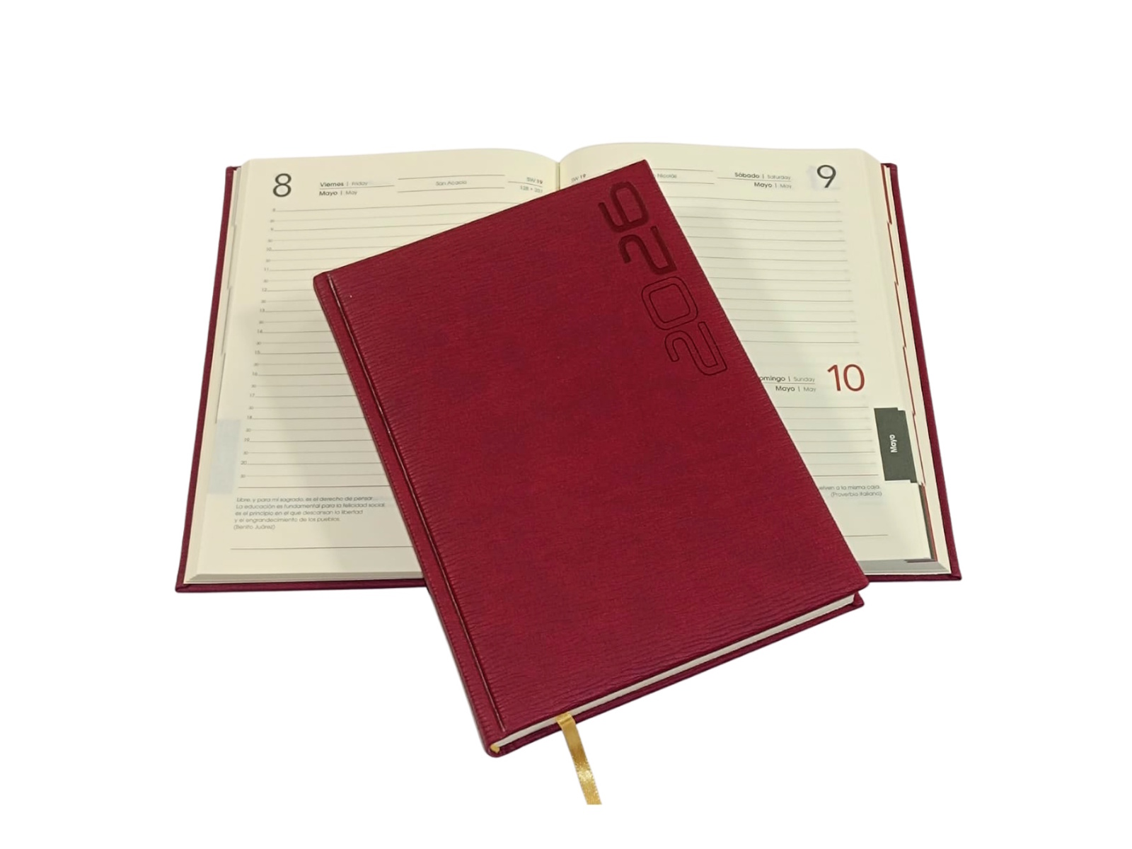 AGENDA MEMO CLASICA VINO 15X21 A-11 2026 AVANTE             