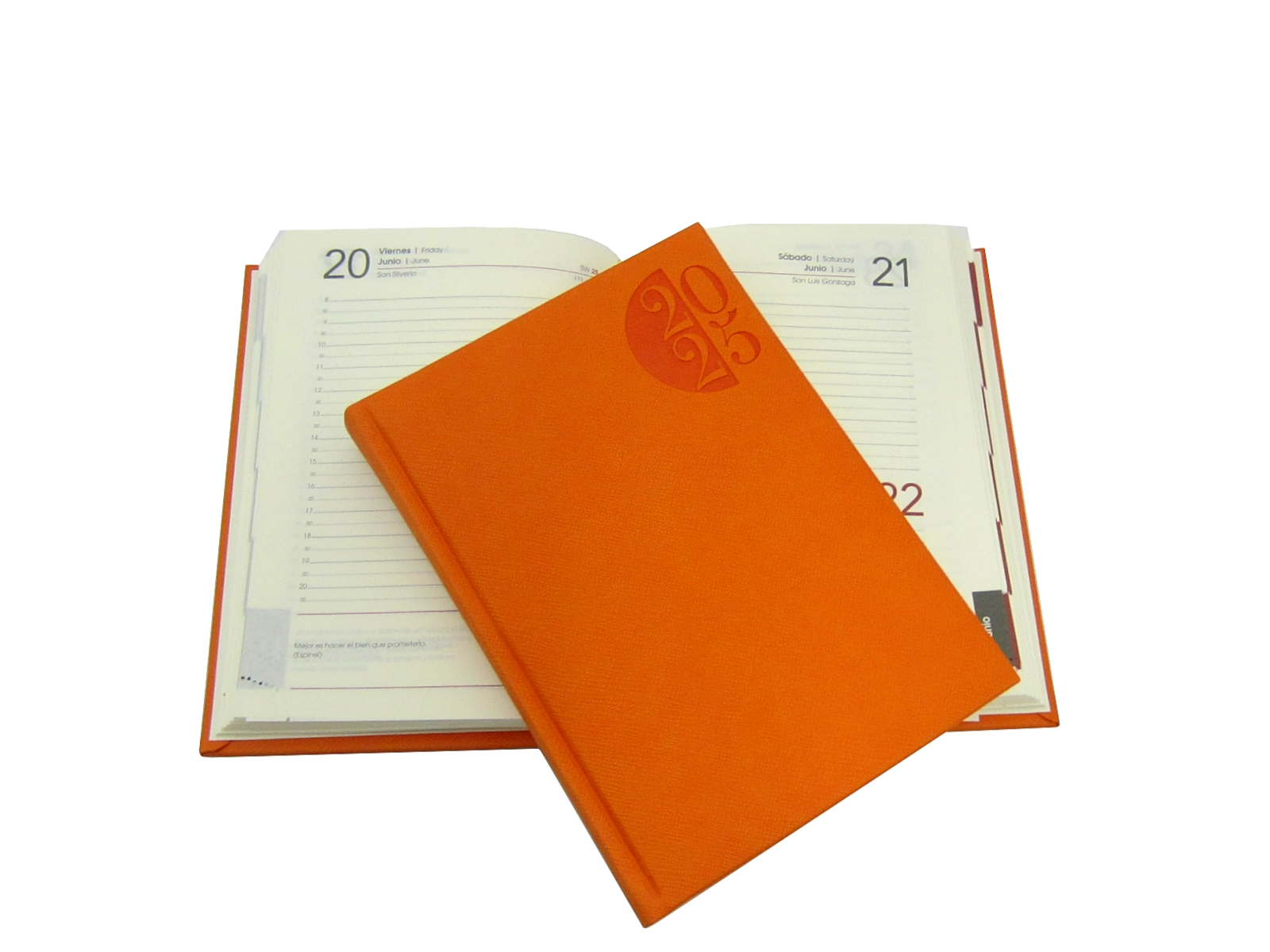 AGENDA MEMO AMALFI JUVENIL NARANJA A-13 2025 AVANTE         