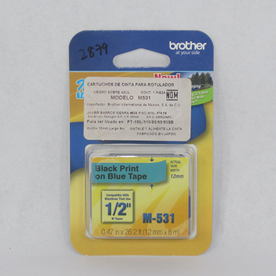 CINTA P/ROT.ELEC.BROT. 12 1/2  NEG/AZUL M-531               