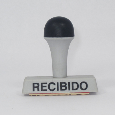 SELLO PRACTI-SELLO RECIBIDO 60X11 MM 30001B BARRILITO       