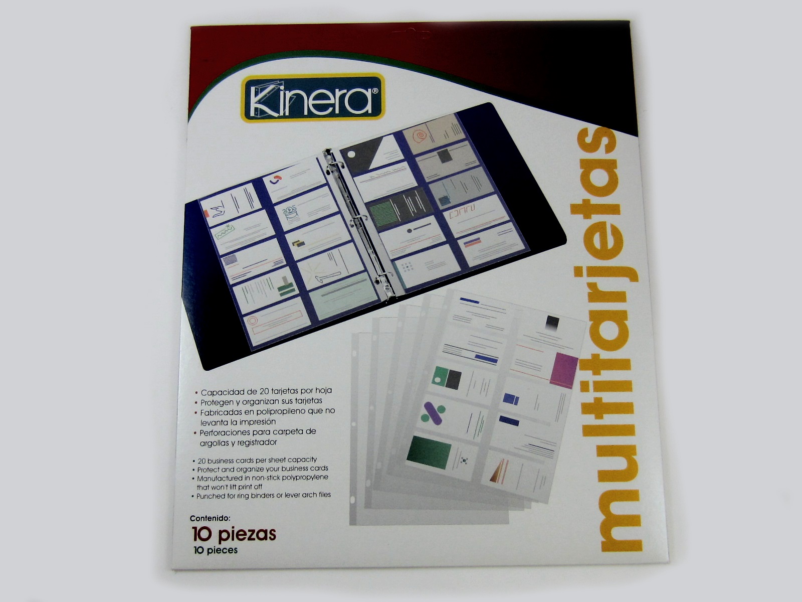 MICA PROTECTORA MULTITARJETAS KINERA 3810 C/10              