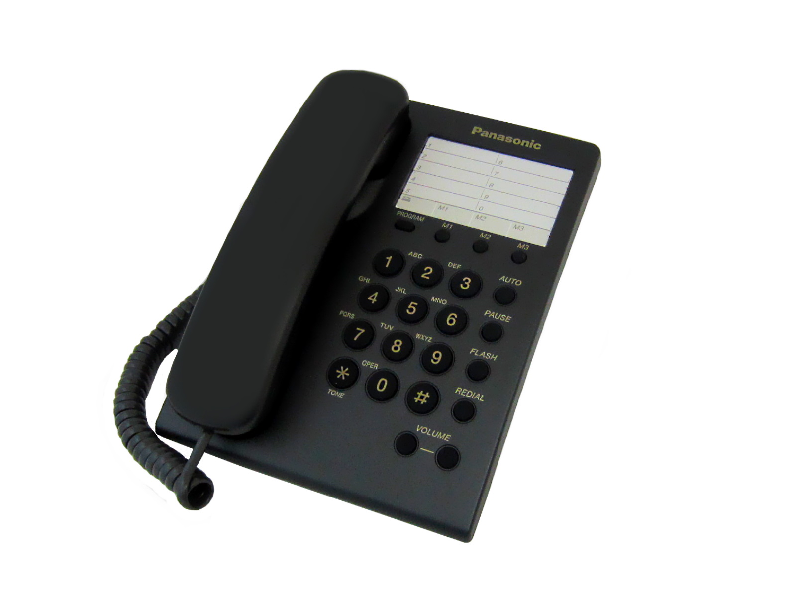 TELEFONO ALAMBRICO PANASONIC KX-TS550MEB NEGRO              