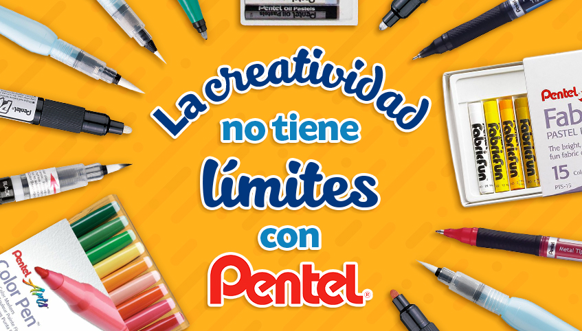 La creatividad no tiene límites con Pentel